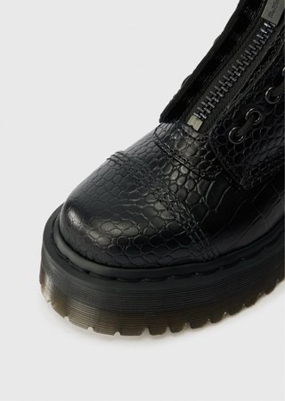 Botas Dr. Martens cremallera negras