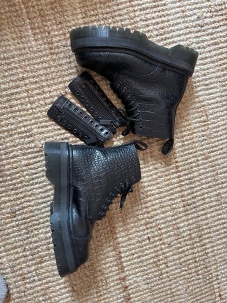 Botas Dr. Martens cremallera negras