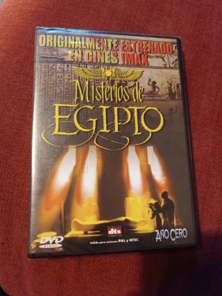DVD Misterios de Egipto Sin Estrenar