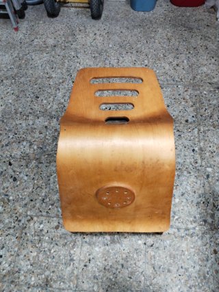 4 Respaldos de madera para silla o banco