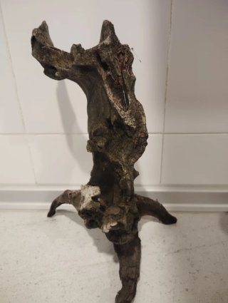 Raíz de mangle para acuario