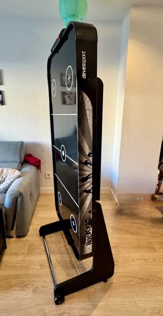 Air Hockey Eléctrico Plegable Black City