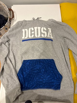 Sudadera DC Shoes Gris y Azul