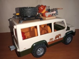 Playmobil-Lote 2 Todoterrenos 4x4 safari 6798.