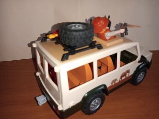 Playmobil-Lote 2 Todoterrenos 4x4 safari 6798.