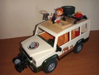 Playmobil-Lote 2 Todoterrenos 4x4 safari 6798.