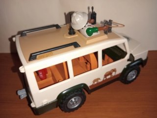 Playmobil-Lote 2 Todoterrenos 4x4 safari 6798.