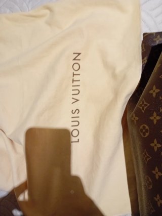 Borsa Louis Vuitton Monogram Beige/Marrone