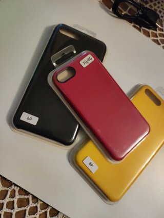 Lote 3 fundas iPhone 7/8 Plus