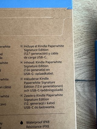 Kindle Paperwhite Signature Edition 12 32GB Nero