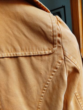 Zara Caban Giallo Senape Taglia M