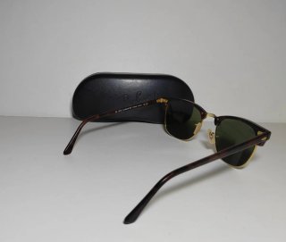 Ray-Ban Clubmaster Espejo Marrón y dorado ORIGINAL