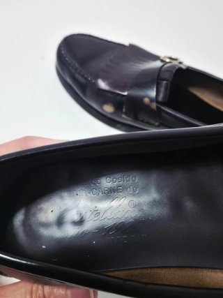 Zapatos Castellano 1920 Negro/Burdeos