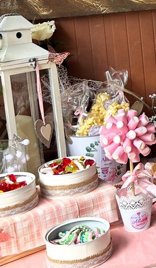 Mesa dulce personalizada