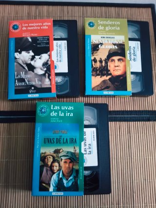 Lote 3 Películas VHS Cine Clásico