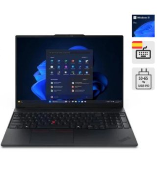 Portátil Lenovo Thinkpad 16 Gen 3 Negro/Gris