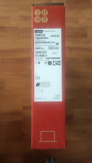 Portátil Lenovo Thinkpad 16 Gen 3 Negro/Gris