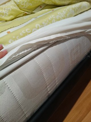 Cama forja negra 80cm + colchón nuevo a medida.