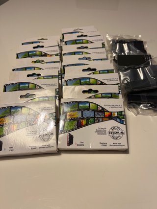 Tintas Premium Inkjet E2992 E2993 Cyan Magenta.
