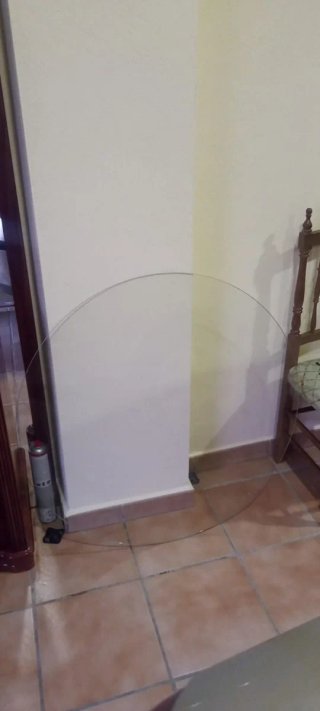 Cristal redondo para mesa 90x90
