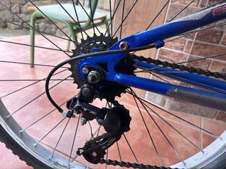 Bicicleta de Montaña Doble Suspensión Azul