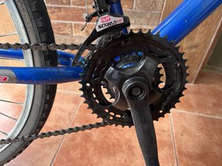Bicicleta de Montaña Doble Suspensión Azul