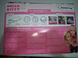 Cama hinchable Hello Kitty niños.Buen estado.