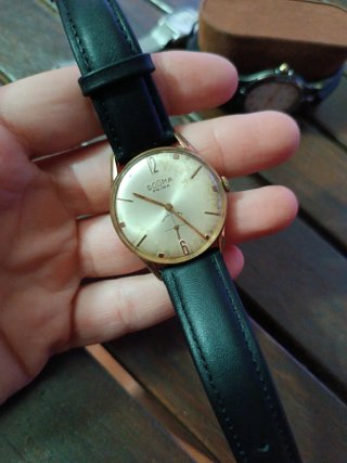 Reloj Dogma Prima Vintage - Dorado Años 50