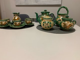 Juego de café Talavera de la Reina