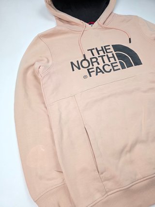\The North Face Hoodie Beige Logo Pullover Hooded