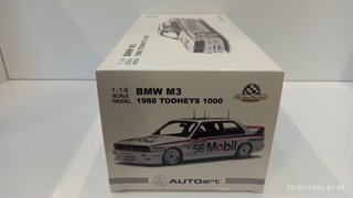 Autoart BMW M3 E30 Tooheys 1000 1/18