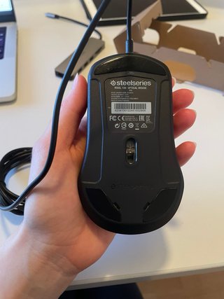Ratón Gaming SteelSeries Rival 110 Negro/Rojo