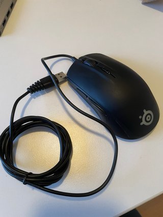 Ratón Gaming SteelSeries Rival 110 Negro/Rojo
