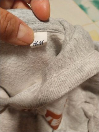 Sudadera gris y jersey Talla S