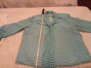 Blusa azul talla XXXL modista