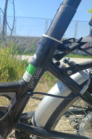 Bicicleta Monty F18 plegable