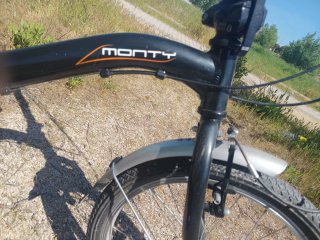 Bicicleta Monty F18 plegable