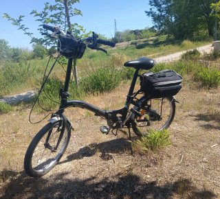 Bicicleta Monty F18 plegable