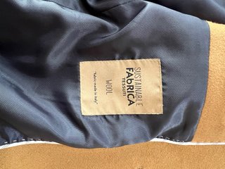 Abrigo Zara Marrón Talla L