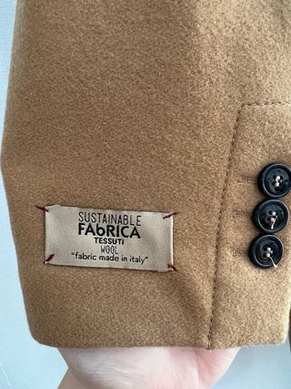 Abrigo Zara Marrón Talla L