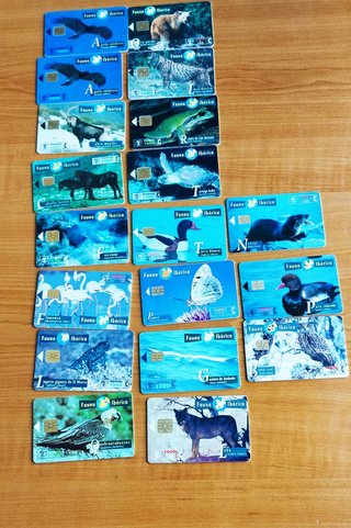 Carte telefoniche Fauna Iberica