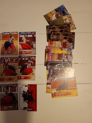 Anuncio para Sara P. Taurocromos cromos