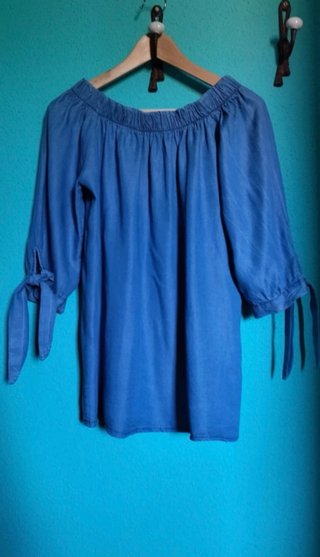 Camisa Viscosa Efecto Vaquero