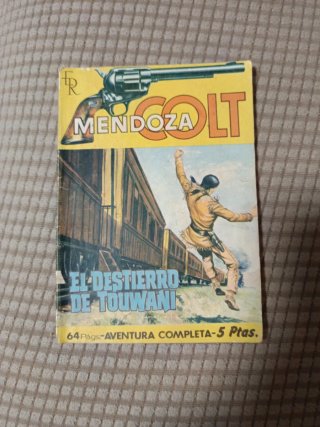 LOTE 6 COMICS MENDOZA COLT EDICIONES ROLLAN