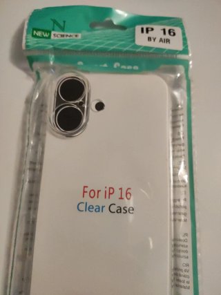 Funda Transparente New Science para iPhone 16