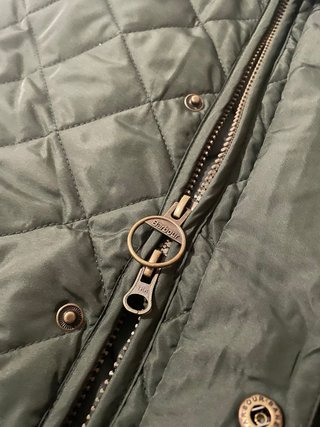 Chaleco Barbour Rombo Verde