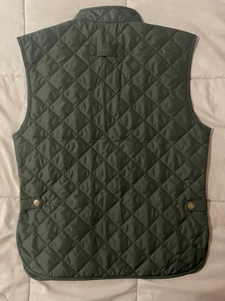 Chaleco Barbour Rombo Verde