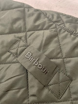 Chaleco Barbour Rombo Verde