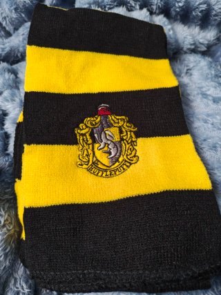Bufanda Rayas Harry Potter Hufflepuff