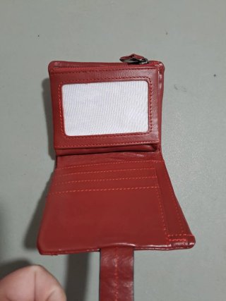 Cartera de piel para mujer